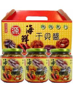 興源海鮮干貝醬禮盒<三瓶裝>